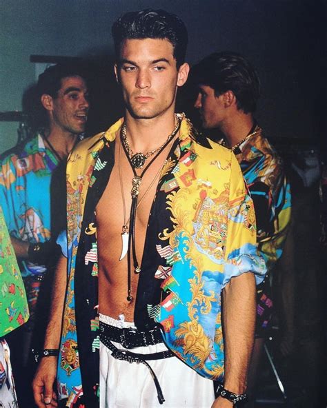 men fashion 1992 versace|versace runway fashion.